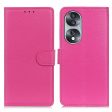 Litchi Texture PU Leather Cover for Honor 70 5G, Anti-scratch Stand Wallet Magnetic Closure Protective Phone Case Supply