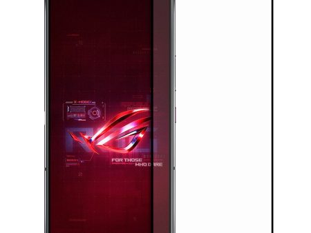 AGC Tempered Glass Film for Asus ROG Phone 6 5G, Full Glue Full Cover Shatter-proof Black Edge Screen Protector on Sale