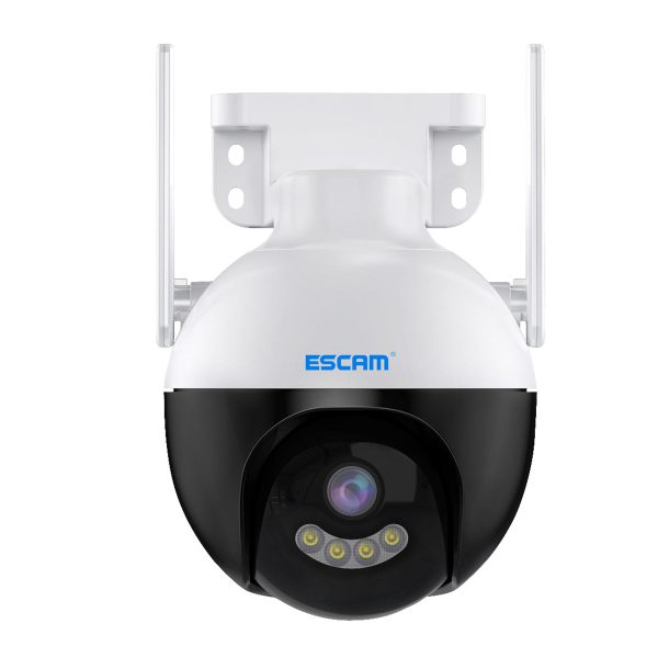 ESCAM QF300 3MP WiFi IP Camera App Mobile AI Human Detection Webcam Auto Tracking Cloud Storage Waterproof Monitor Camera Support Two-way Voice, Night Vision Fashion