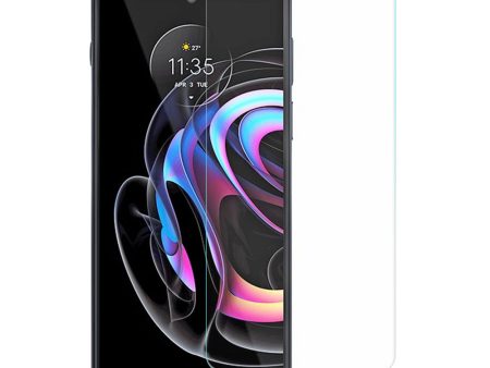 AMORUS 2.5D HD Screen Protector for Motorola Edge 20 Pro High Aluminum-silicon Abrasion-resistant Tempered Glass Film For Sale