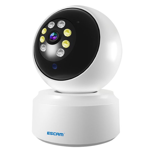 ESCAM PT200 1080P Surveillance Camera Motion Detection 5G WiFi Webcam Smart Night Vision Monitor Camera with Cloud Storage, Two-Way Voice Fashion