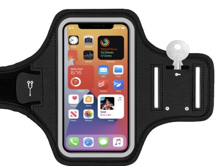 Cell Phone Armband for Running, Fitness and Gym Workouts Outdoor Arm Pouch Sports Mobile Phone Holder for Under 6.1  Phones Cheap