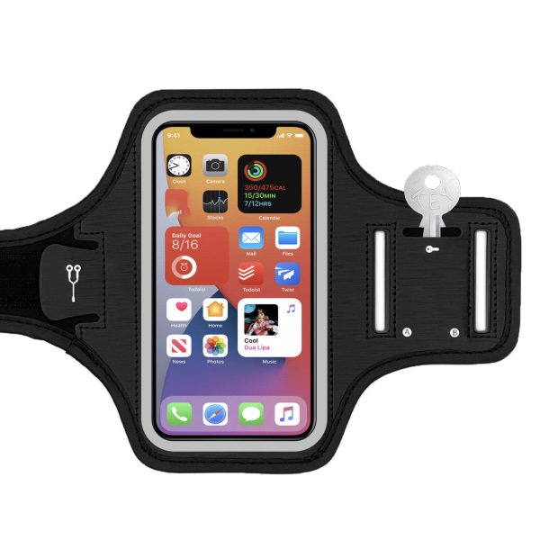 Cell Phone Armband for Running, Fitness and Gym Workouts Outdoor Arm Pouch Sports Mobile Phone Holder for Under 6.1  Phones Cheap