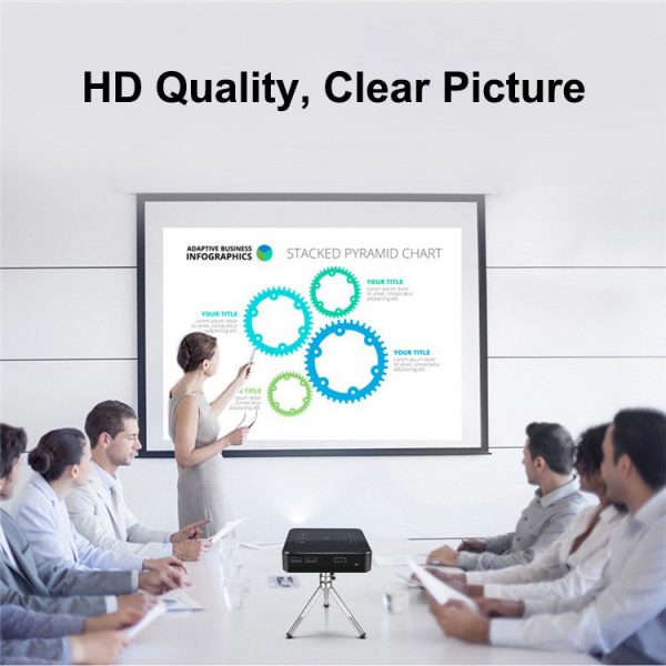 HOTACK D13 Android Smart Portable Video Projector Touch Screen Mini Cellphone Projector Online Hot Sale