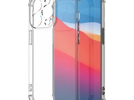 For iPhone 14 Pro 6.1 inch Transparent TPU Case Air Cushion Corner Drop-proof Mobile Phone Cover Online Hot Sale