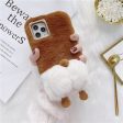 For iPhone 13 Pro Max 6.7 inch Soft Fluffy Phone Case Warm Plush+TPU Anti-scratch Mobile Phone Shell Cover Fashion