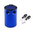 BX101669 Car Universal 2-Port Compact Baffled Oil Catch Can on Sale