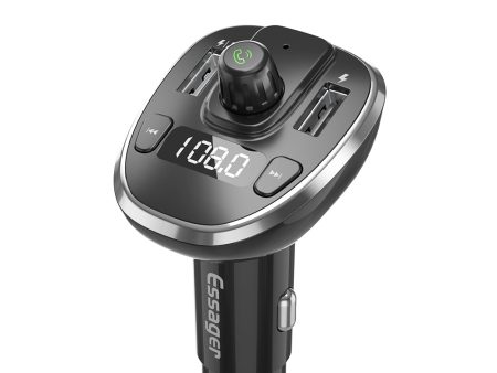 ESSAGER Mobile Phone Bluetooth MP3 Car Charger Discount