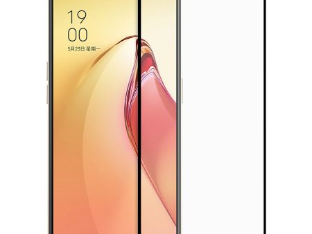 AGC Tempered Glass Film for Oppo Reno8 5G (Global Version)   Oppo Reno8 5G, Full Glue Anti-explosion Black Edge HD Clear Full Screen Protector on Sale